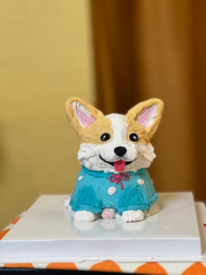 Full Body Sculpted Pet Cake