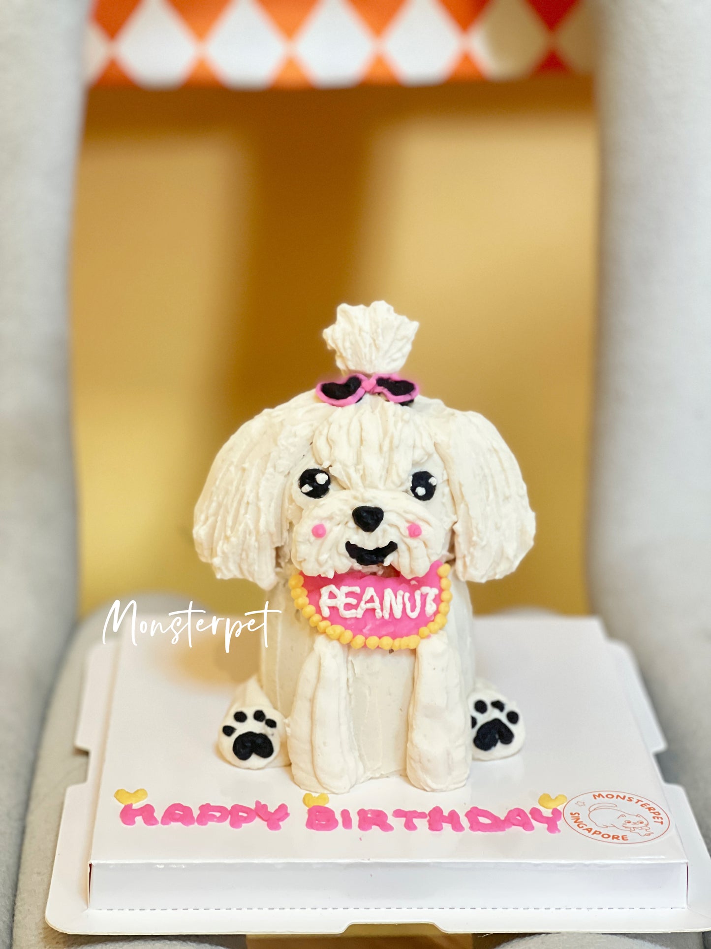 Monsterpet full body pet cake