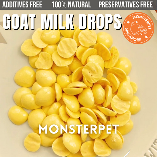 Monsterpet pet treats goat milk drops