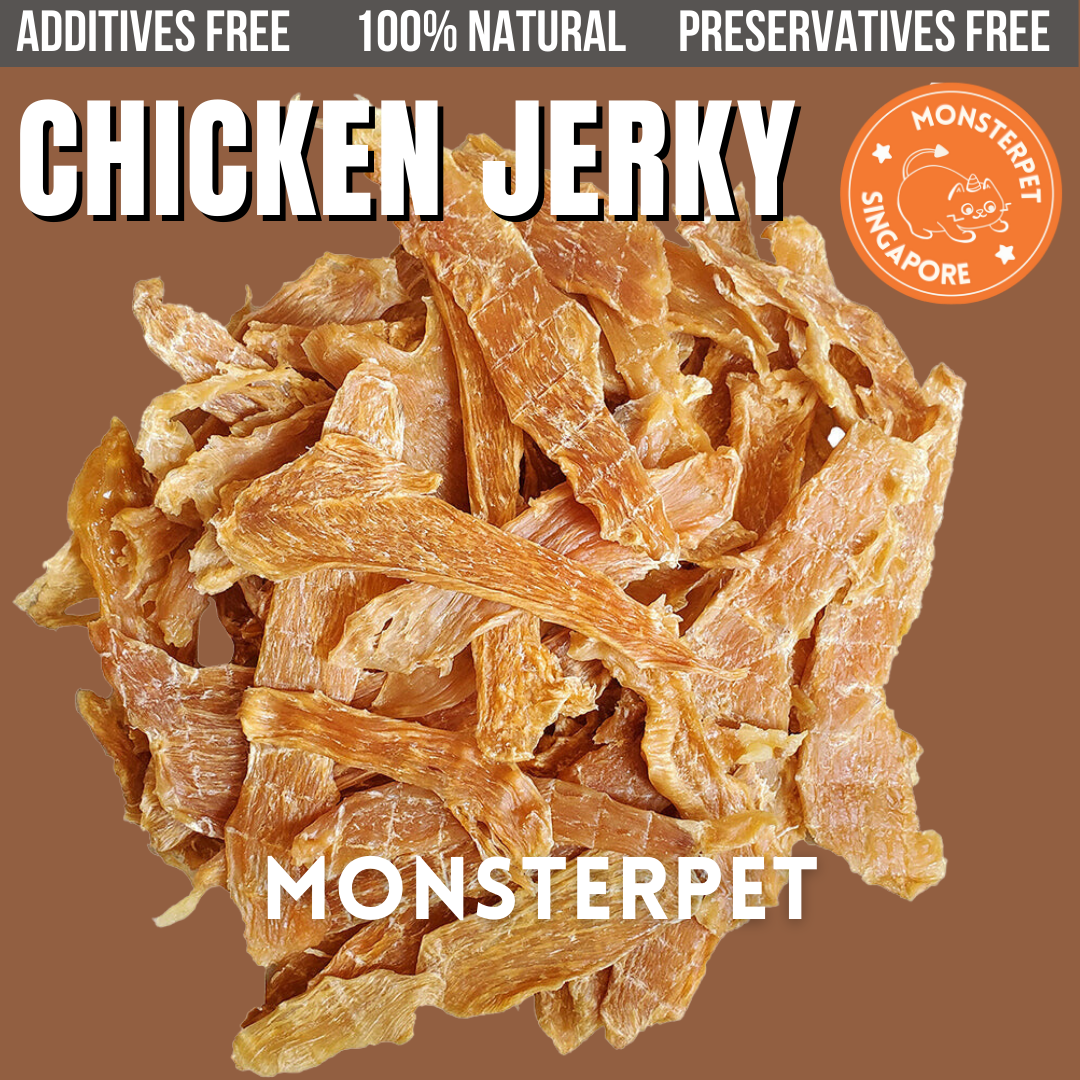 Monsterpet pet treats chicken jerky