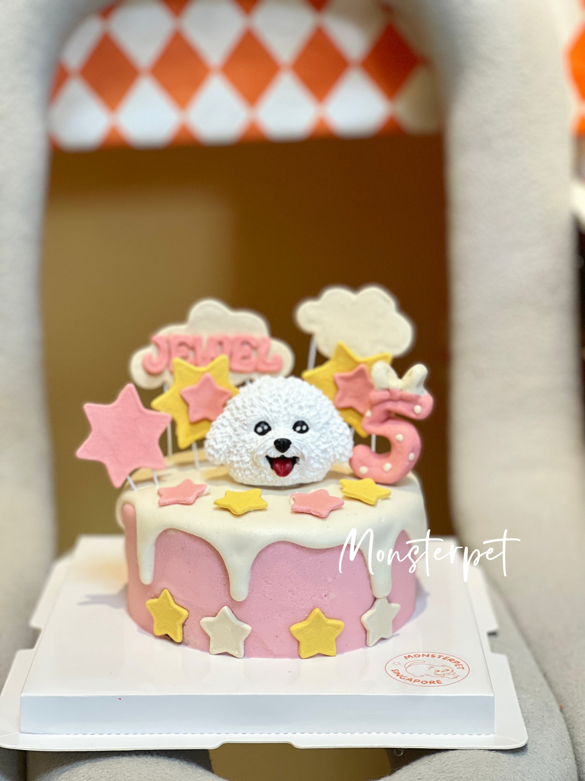 Monsterpet Crafted Pet Cake