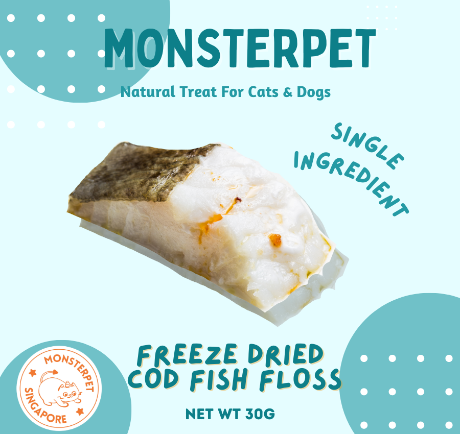 onsterpet pet treats codfish floss