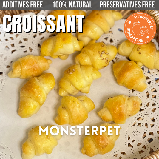 Monsterpet pet treats croissant