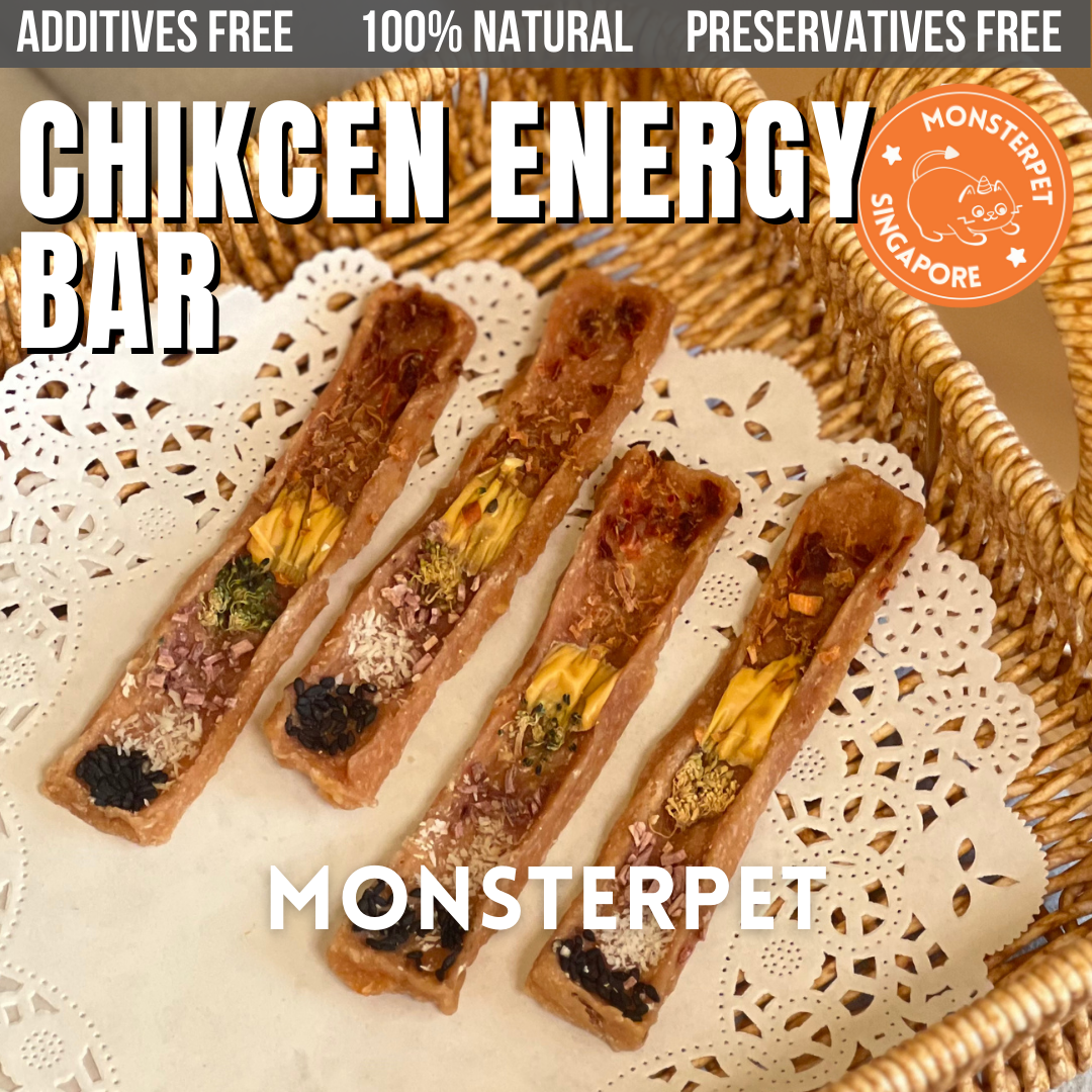 Monsterpet pet treats energy bar