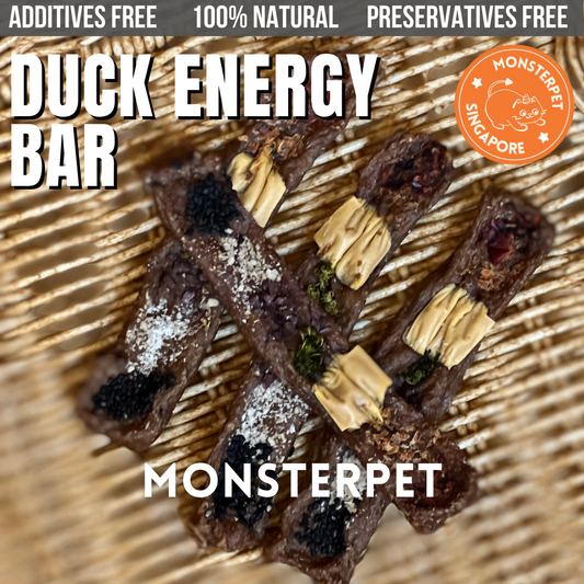 Monsterpet pet treats energy bar