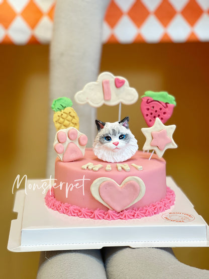 Monsterpet Crafted Pet Cake