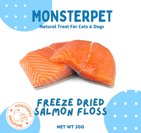 onsterpet pet treats salmon floss