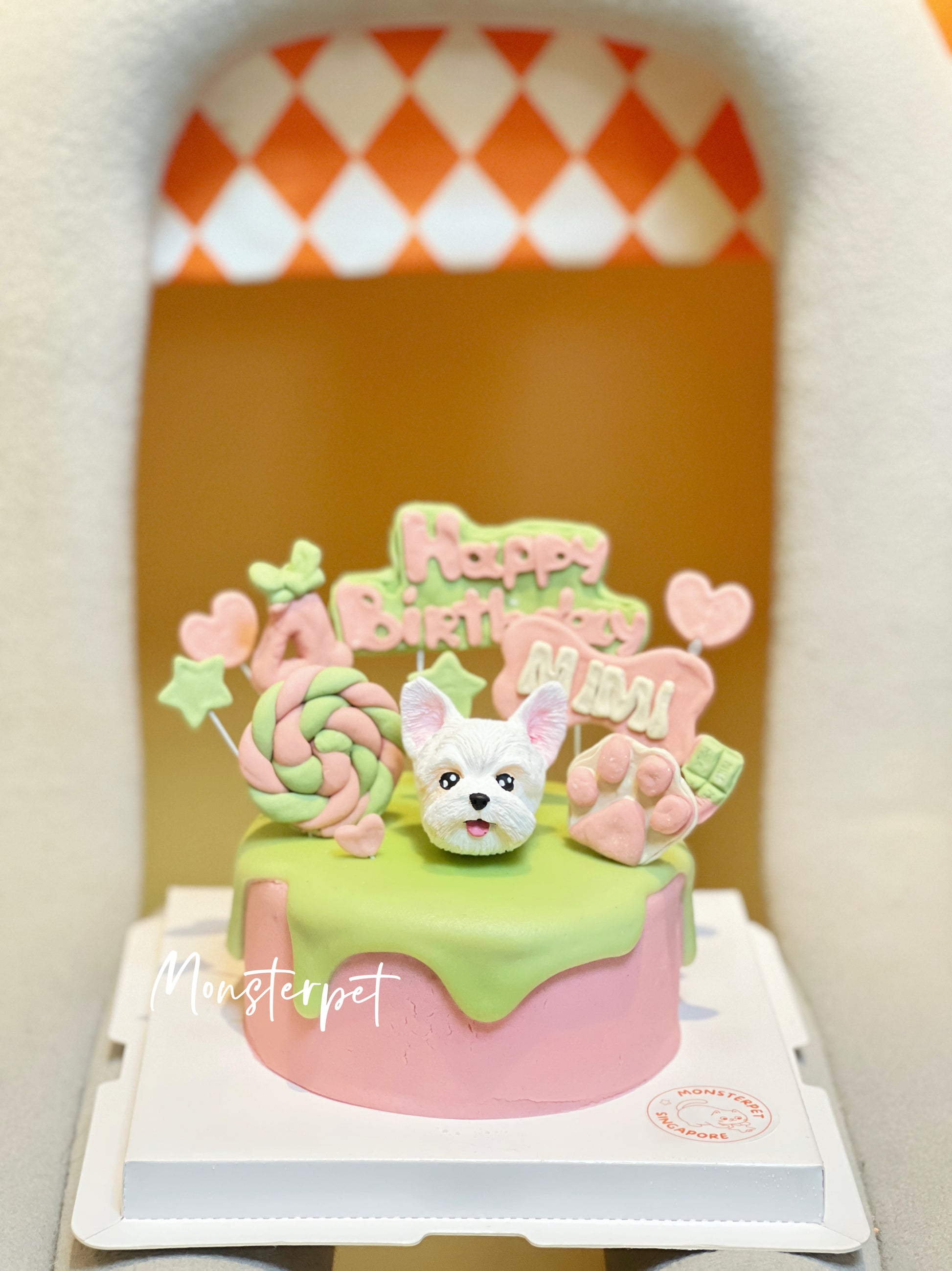 Monsterpet Crafted Pet Cake