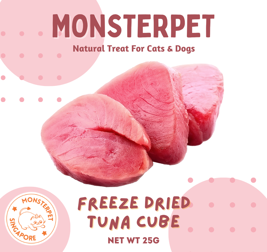 onsterpet pet treats tuna cube