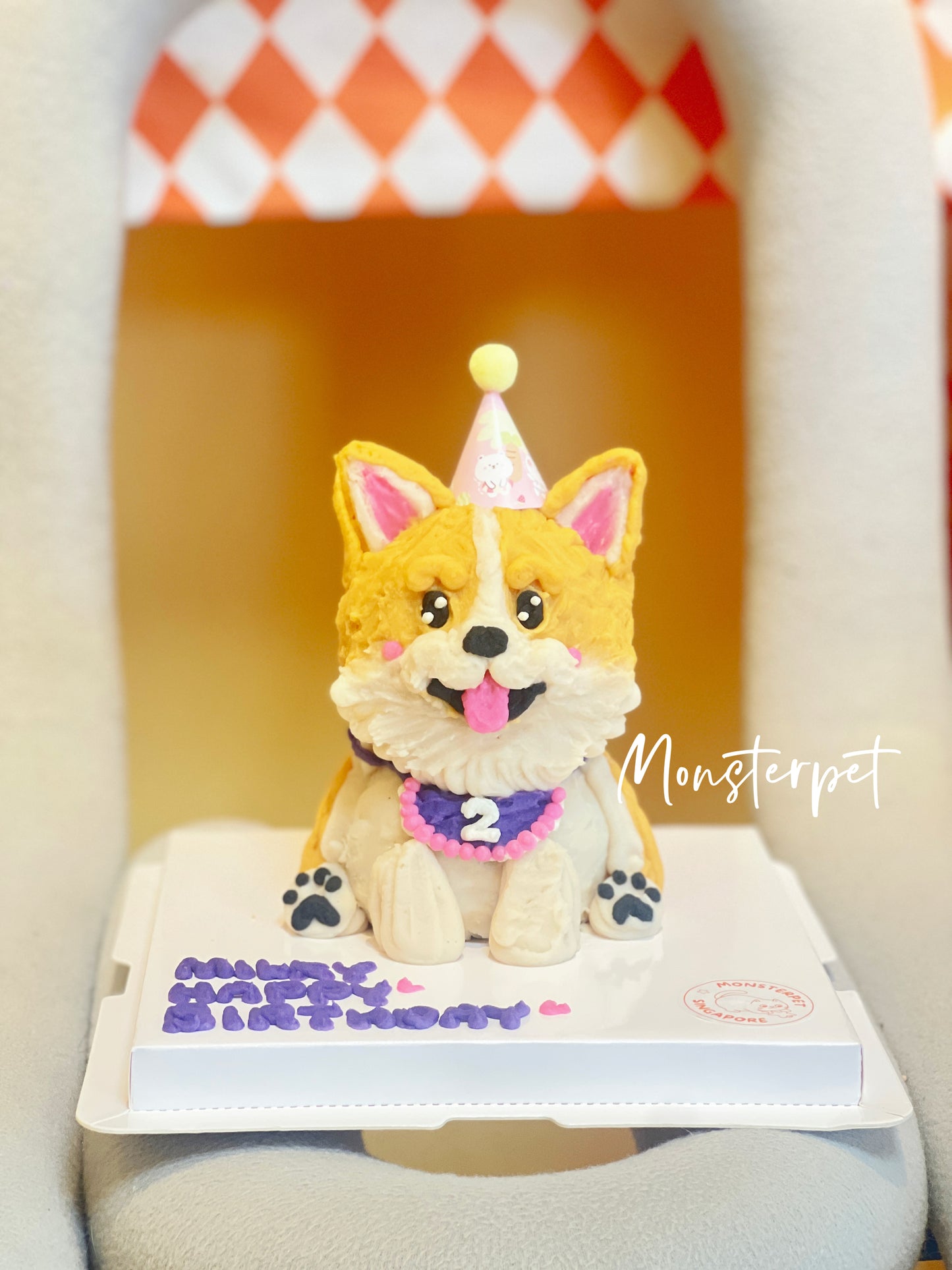 Monsterpet full body pet cake