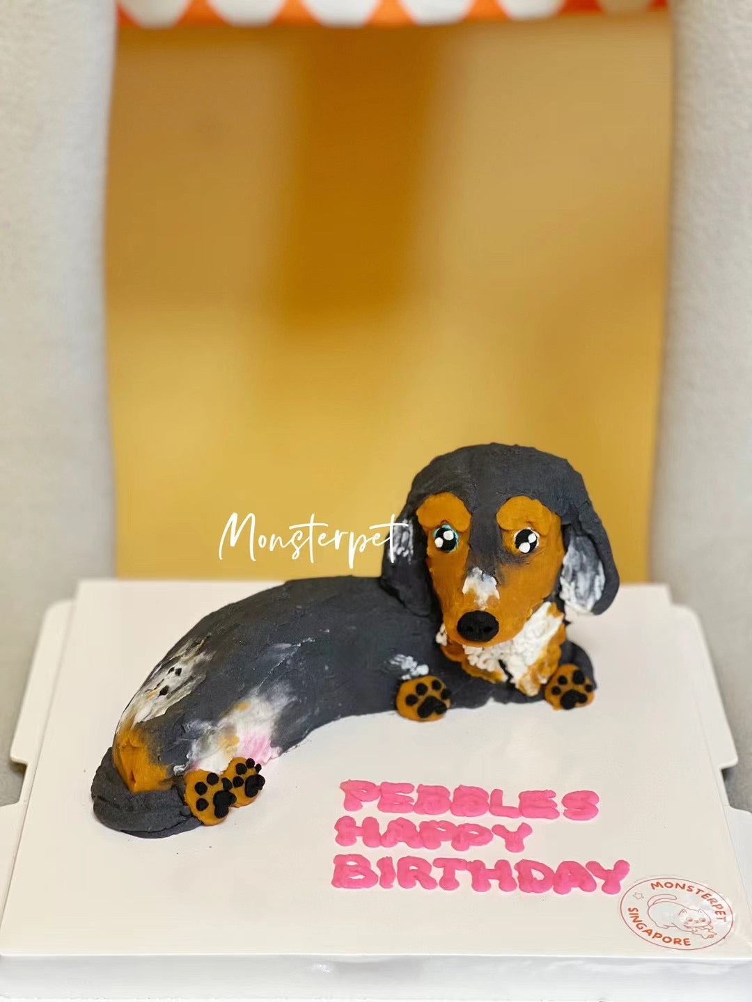 Monsterpet full body pet cake