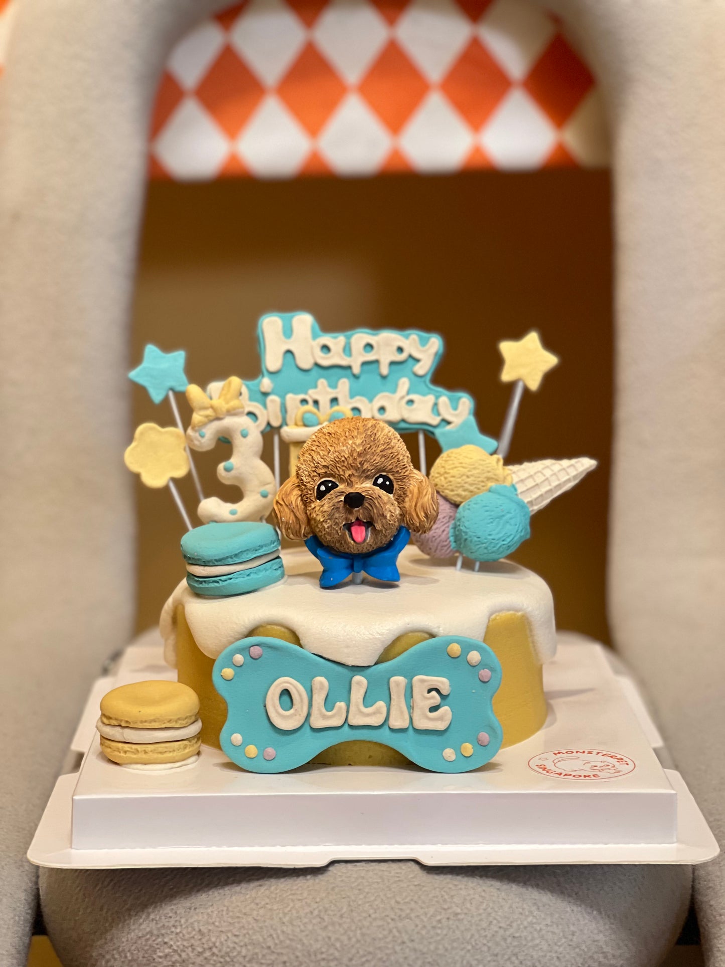 Monsterpet Crafted Pet Cake