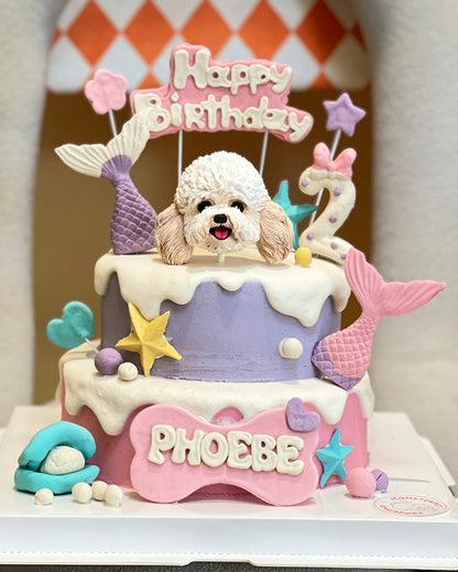 Monsterpet Two Tiers Pet Cake