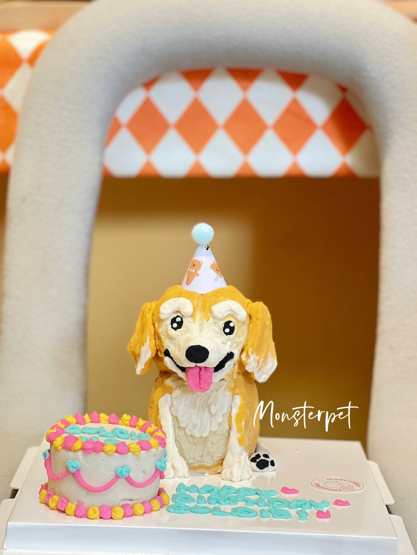 Monsterpet full body pet cake