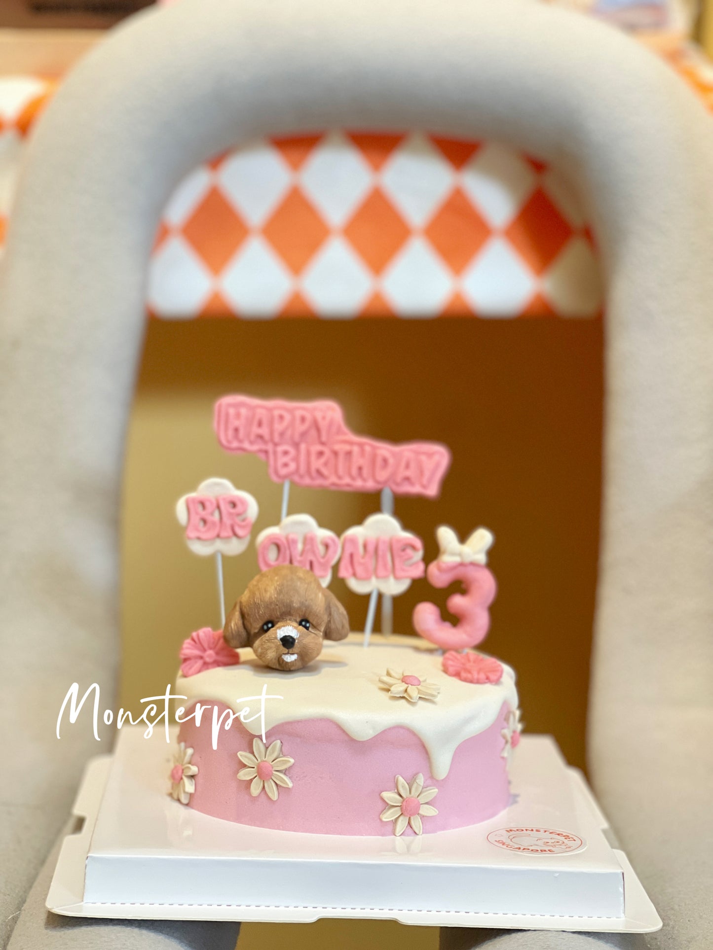 Monsterpet crafted pet cake