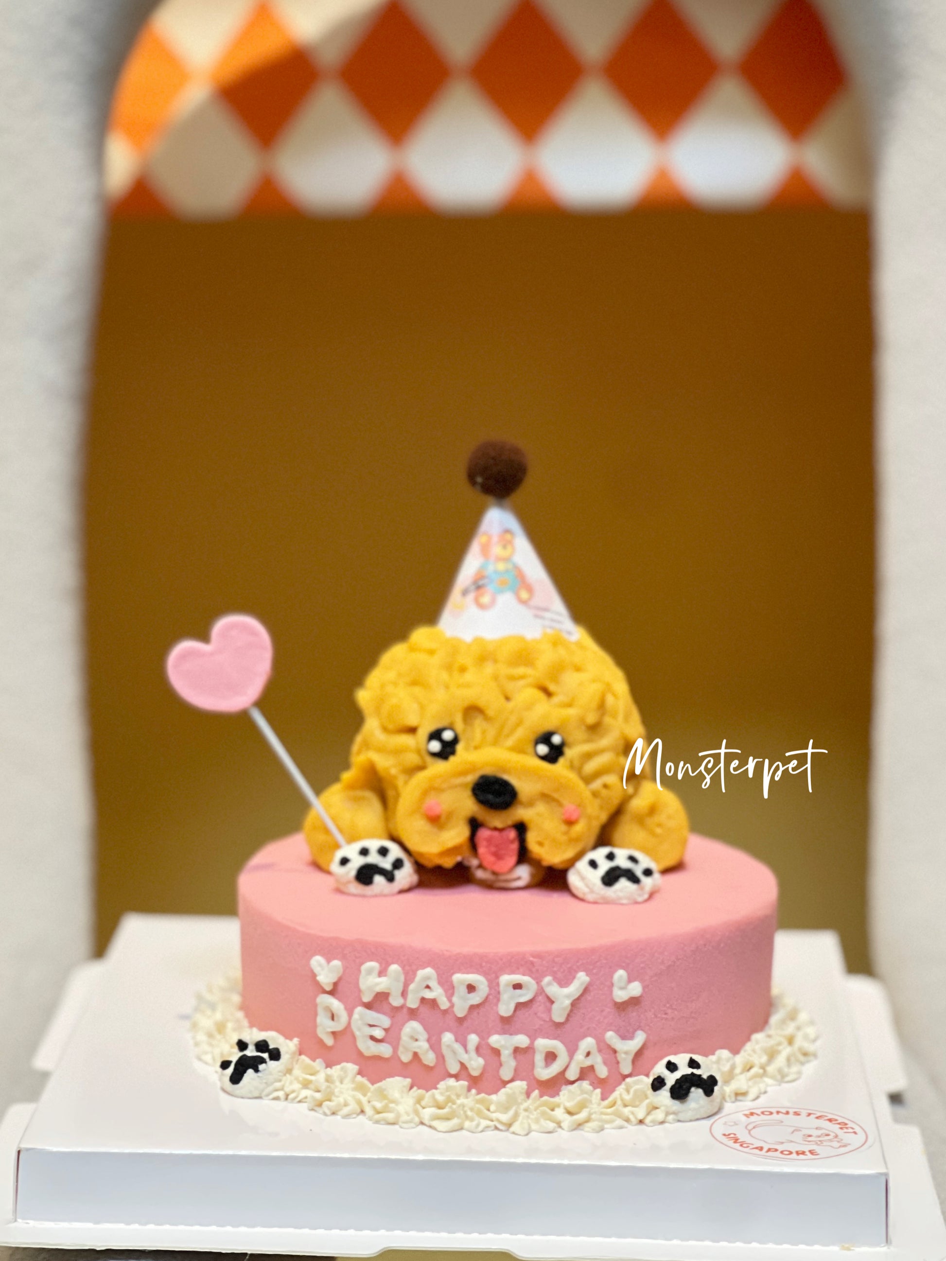 Monsterpet Half Body Stander Sculpted Pet Cake