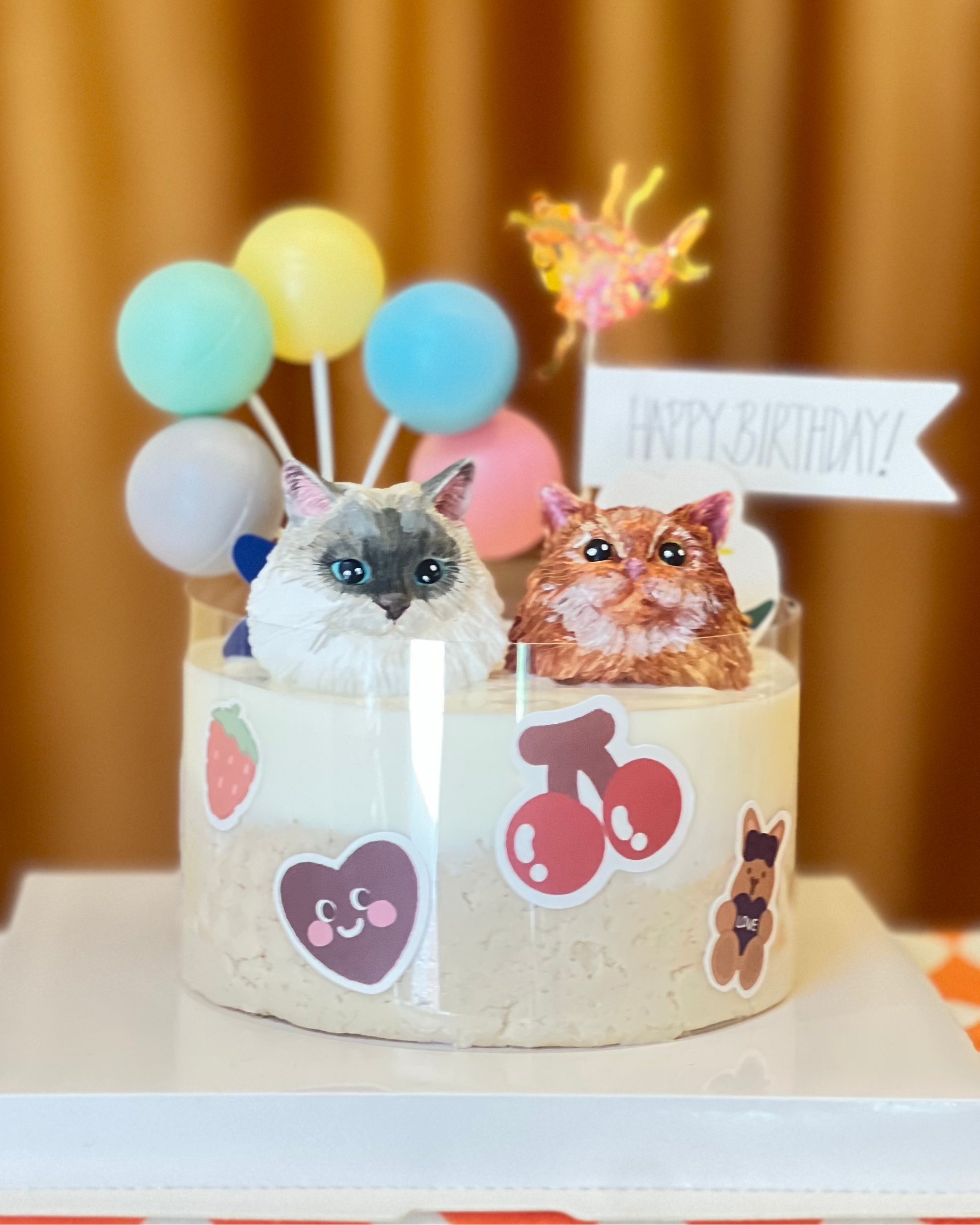 Monsterpet Lava pet cake